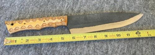 Handmade High-Carbon Steel Knife Set, Chef, Bread, & Slicer, Custom Multi-Laminate Handles - 5