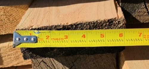 Stack of Rough Sawn Lumber, 2"x 6" x 12', Qty ~80 - 3