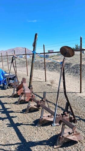 Tractor 5-Shank Row Cultivator, 12-ft Width, Steel Frame, with Row Markers - 2