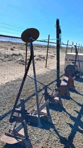 Tractor 5-Shank Row Cultivator, 12-ft Width, Steel Frame, with Row Markers - 3