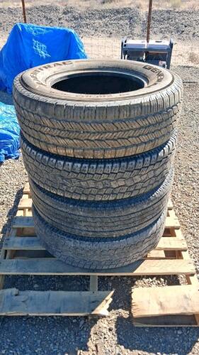 LT235/80R17 General AmeriTrac & Toyo Open Country A/T Tires, Load Range E, Set of 4