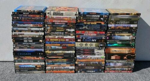 Large Lot of 90+ DVDs & Blu-ray: Action, Drama, TV Series, Box Sets