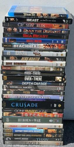 Large Lot of 90+ DVDs & Blu-ray: Action, Drama, TV Series, Box Sets - 2