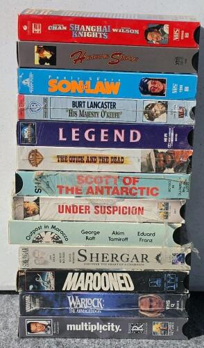 Large Lot of 33 VHS Movies & TV Tapes &ndash; Mixed Genres, Warner Bros, Touchstone, Universal - 2