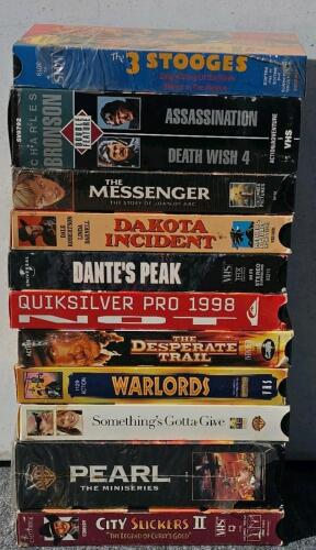 Large Lot of 33 VHS Movies & TV Tapes &ndash; Mixed Genres, Warner Bros, Touchstone, Universal - 3