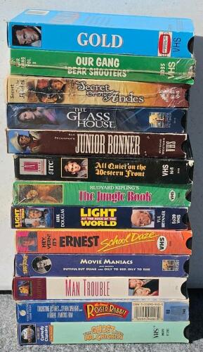 Large Lot of 33 VHS Movies & TV Tapes &ndash; Mixed Genres, Warner Bros, Touchstone, Universal - 4