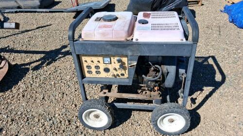 ETQ Portable Diesel Generator 7250W Max 6000W Run, 4 AC Outlets, Hour Meter, Wheels - 2