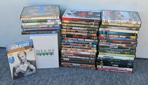 Mixed Lot of DVD Movies and TV Series Box Sets &ndash; Miami Vice, Surface, Classics