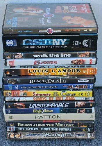 Lot of 46 Mixed DVD Movies & TV Box Sets &ndash; Buffy, WWII Collection, CSI NY, Classics, Action - 4