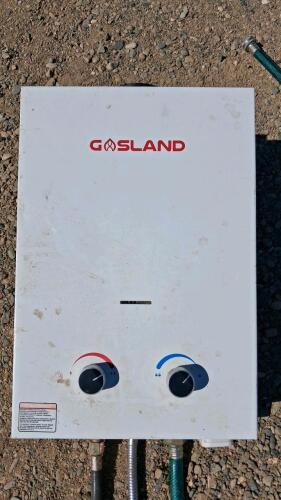 GASLAND Portable Tankless Propane Water Heater with Accessories - 2