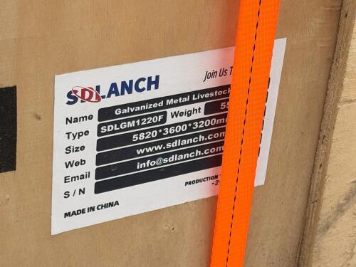 19.2'x11.8' Galvanized Metal Livestock Shed, 240 Sq. Ft - 3