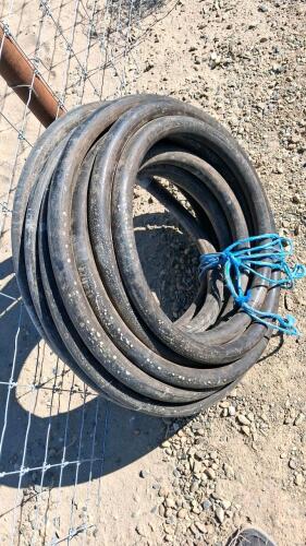 Heavy Duty Fuel Hose with Nozzle, 1 in ID, Heavy Duty Rubber - 3