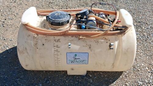 Pioneer 42 Gallon 12V ATV/UTV Spot Sprayer with Wand, Pump, and Pressure Gauge