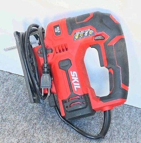 SKIL JS314001 6 Amp Corded Electric Orbital Jigsaw with Halo Light - 2