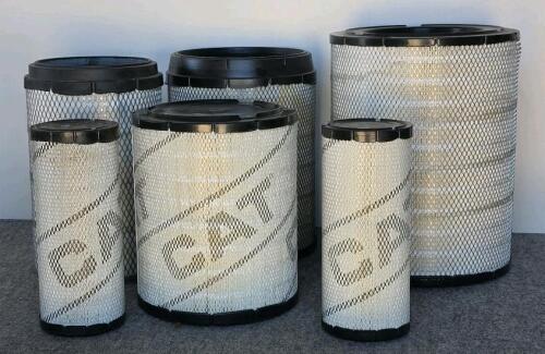CAT 6I-2501 & 231-0167 Radial Seal Air Filters, OEM, Primary & Secondary, USA Made