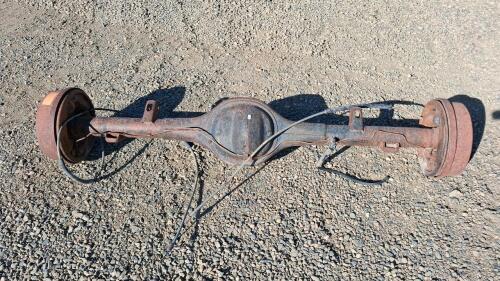 Used Solid Rear Axle Assembly w/ Drum Brakes, 5-Lug (Classic Truck/Car Type)