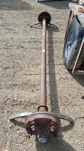 Single-Axle Utility Trailer, Approx. 8x5 ft Bed, 3,500 lb Axle, Steel Frame - 6