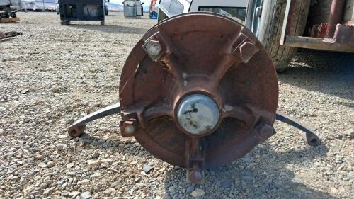 Single-Axle Utility Trailer, Approx. 8x5 ft Bed, 3,500 lb Axle, Steel Frame - 7