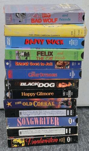 Large VHS Collection: 80 Commercial Movies & Custom Recordings, Wide Genre Variety - 2