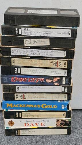 Large VHS Collection: 80 Commercial Movies & Custom Recordings, Wide Genre Variety - 5