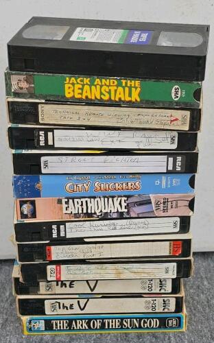 Large VHS Collection: 80 Commercial Movies & Custom Recordings, Wide Genre Variety - 10