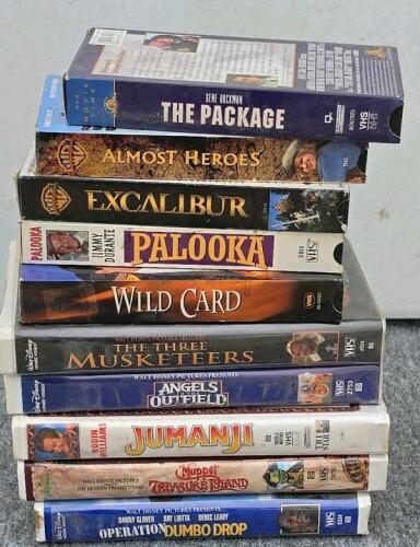 Large VHS Collection: 80 Commercial Movies & Custom Recordings, Wide Genre Variety - 17