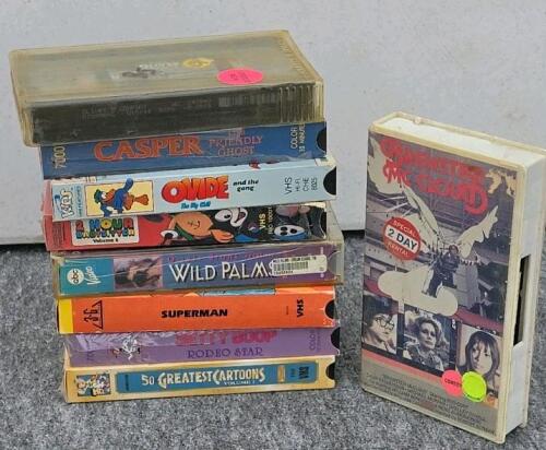 Large VHS Collection: 80 Commercial Movies & Custom Recordings, Wide Genre Variety - 21
