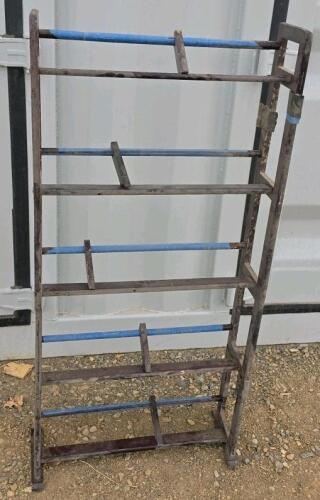 2 Wooden Gun Racks & 2 Media Storage Racks - 5