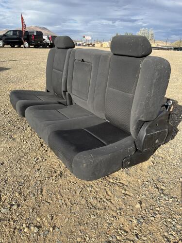 2007&ndash;2014 Chevrolet Tahoe / GMC Yukon 2nd Row 60/40 Folding Cloth Bench Seat - 3