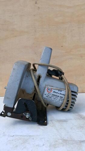 Black & Decker 7301 7-1/4" Circular Saw, 1 HP, 9A, 120V, 4900 RPM, Corded Electric - 2