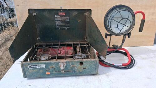 Coleman 425F Compact Camp Stove, 2-Burner, 21,000 BTU, Green, Made in USA - 2