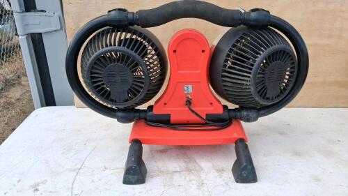 National Riverside 150FA 150,000 BTU Propane Heater & Honeywell HT-9700 Twin Fan Bundle - 4
