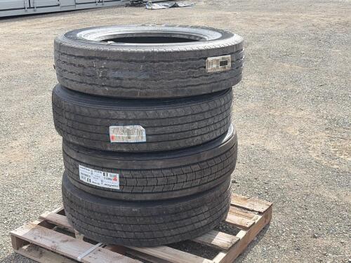 4 Tires - Goodyear G316 LHT, BFGoodrich ST230, WestLake CR915 Trailer Tires &ndash; 295/75R22.5 & 275/80R24.5, Load Range G