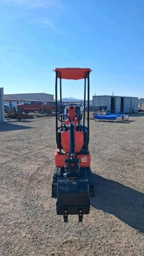 ME15 Mini Excavator, GASOLINE, 420cc, 3,300 lbs. Operating Weight, Canopy, 15.7" Bucket, Mechanical Thumb - 2