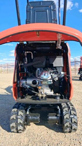 ME15 Mini Excavator, GASOLINE, 420cc, 3,300 lbs. Operating Weight, Canopy, 15.7" Bucket, Mechanical Thumb - 11