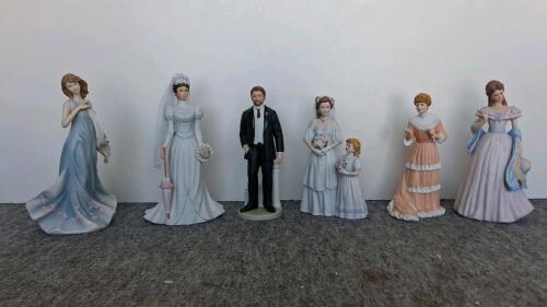 Home Interiors Porcelain Figurine Collection &ndash; Abigail Rose & Victorian Ladies - 2