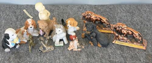 Assorted Lot of 75-110 Collectible Figurines & Mini Tea Sets &ndash; Animals, Characters, Glass/Crystal - 8