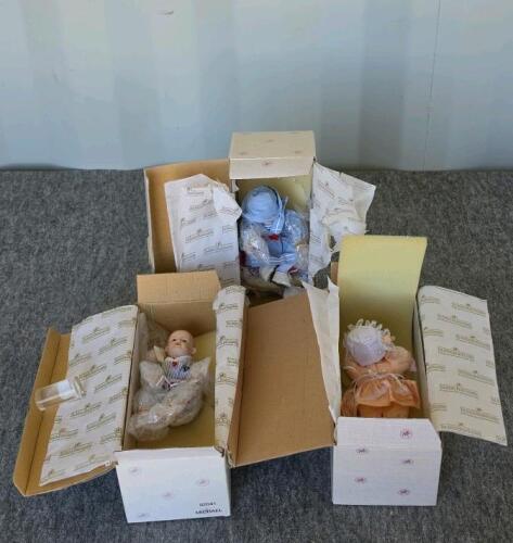 Ashton-Drake Porcelain Baby Dolls Lot - Matthew, Michael, Original Boxes, Outfits, 9 Dolls - 5