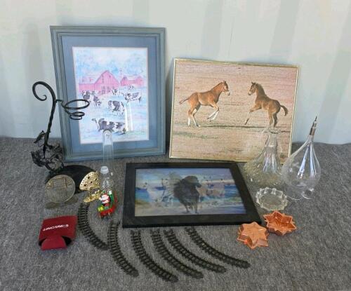 Vivid Framed Animal Art Prints & Misc. Decor Items