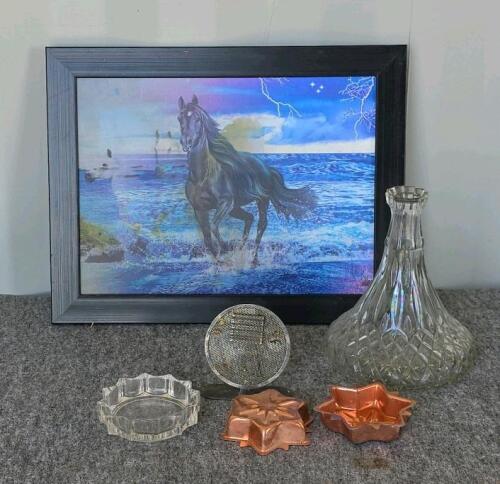 Vivid Framed Animal Art Prints & Misc. Decor Items - 6