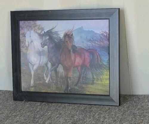 Vivid Framed Animal Art Prints & Misc. Decor Items - 8