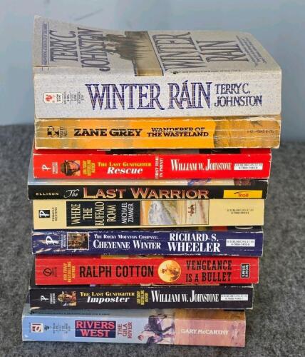 Assorted Lot of 30+ Books: Westerns, Military History, Cookbooks, Notable Authors, Hardcovers & Paperbacks - 5