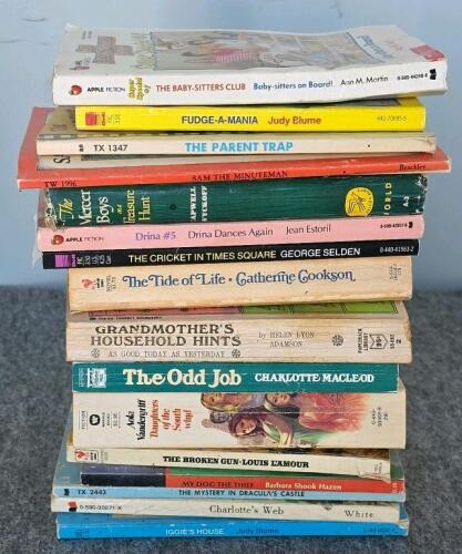 Large Lot of 47 Assorted Paperback Books &ndash; Mixed Genres & Eras - 4