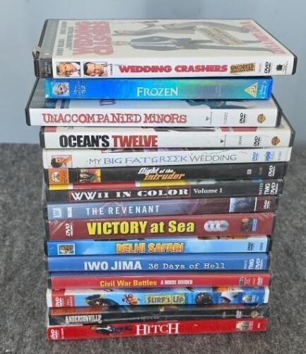 Assorted DVD's, Including The Rat Pack Collection DVD Box Set &ndash; Ocean's 11, Robin and the 7 Hoods, 4 for Texas and More - 4