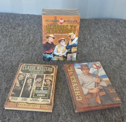 DVD & PC Game Lot: Classic TV Westerns, CSI, Troy Ultimate, Animation, RollerCoaster Tycoon - 6