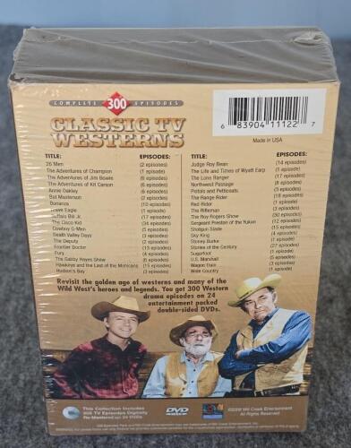 DVD & PC Game Lot: Classic TV Westerns, CSI, Troy Ultimate, Animation, RollerCoaster Tycoon - 8