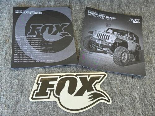 FOX Factory Series Reservoir Shocks DSC Adjustable, Ford Super Duty/Jeep, Complete Kit, New - 5