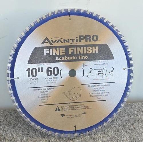 Ryobi 10" Compound Miter Saw, 15A Motor, AvantiPRO 60T Blade, Dust Bag, Extra Blade - 6