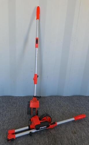 Industrial Wood Platform Dolly & Lufkin PS18M Measuring Wheel, Foldable Handle - 5