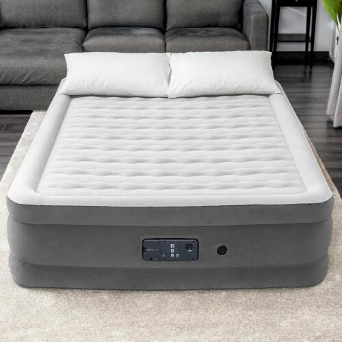 Sealy AlwayzAire P3065 Queen Air Mattress with Built-in Pump and Folding Bungee Chair - 2